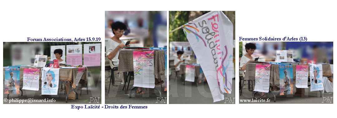 Femmes Solidaires Arles 15.9.19 Forum Associations © PhI