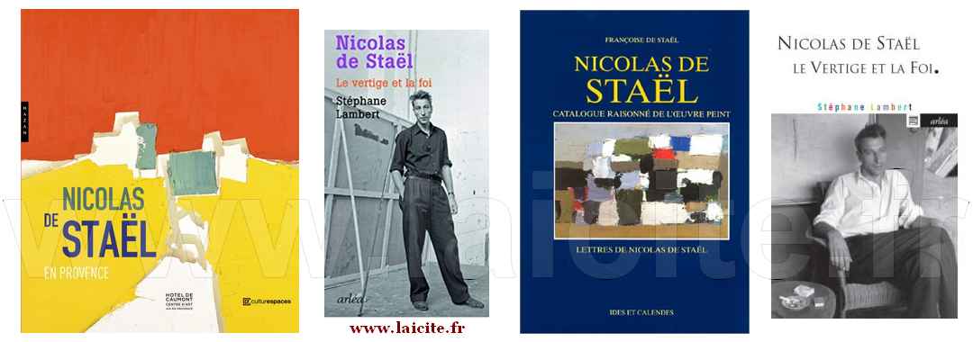 Nicolas de Staël, peintre, photos & tableaux, Laicite.fr