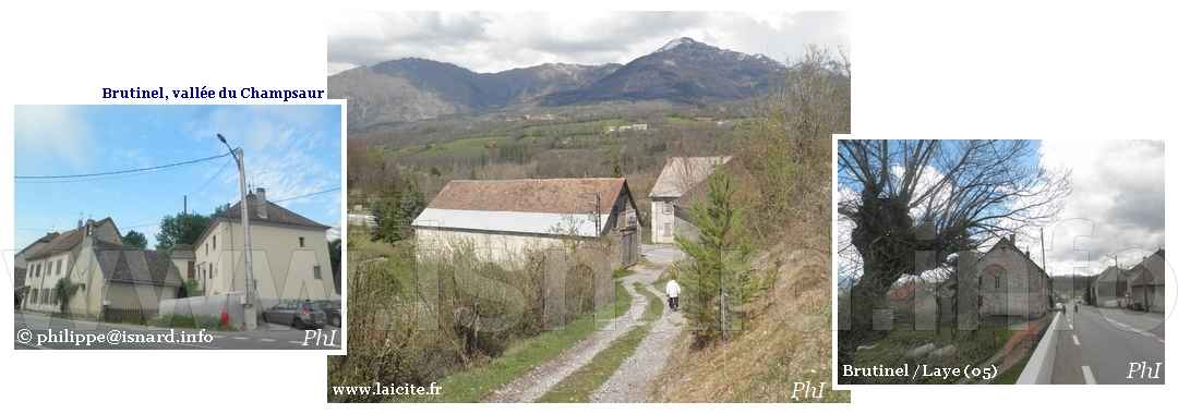 3 vues, hameau de Brutinel (05) Laye © PhI 29.4.12