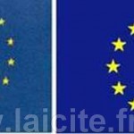 Conseil de l'Europe drapeau marial, bandeau