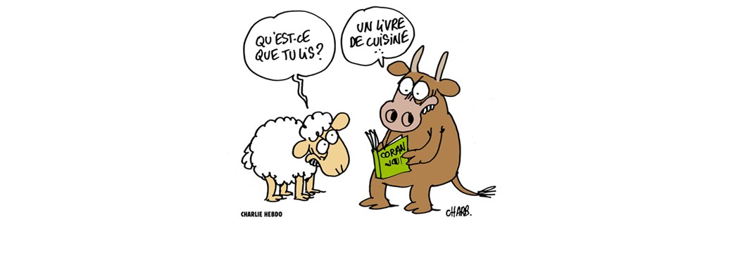 Cuisine Halal, Coran, Charb, CharlieHebdo.fr