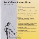 Cahiers Rationalistes, ancienne couverture