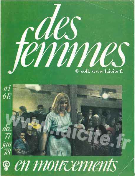 Des Femmes en Mouvement MLF n° 1 déc. 1977