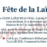 Journée Laïcite Arles 9 déc. 2015
