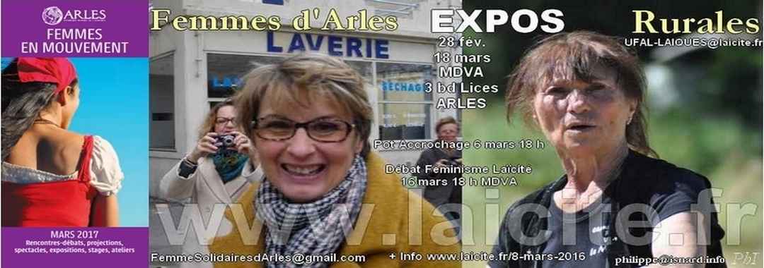 Expos Femmes d'Arles + Rurales 3.17