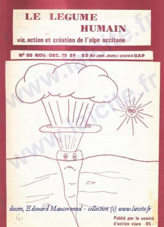 Le Légume Humain n° 00, nov. 1977