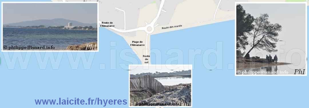 Hyères (83) carte et bords de mer 23 & 24.2.19 © PhI