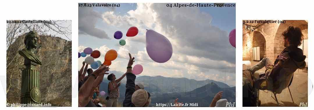 04 Alpes-de-Haute-Provence, Castellane, Valavoire, Forcalquier 2012-2013 © PhI 