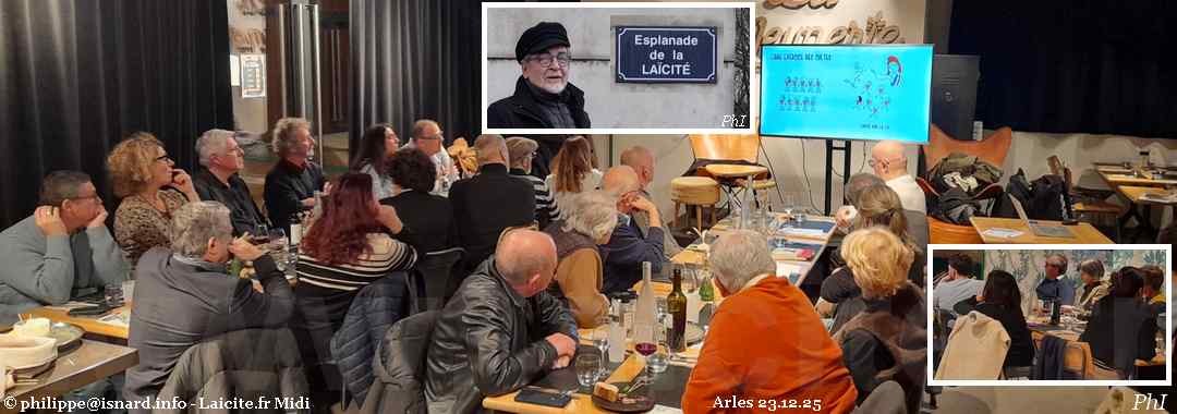 Banquet Tête de Veau & Laïcité avec Ch. Arambourou 23.1.26