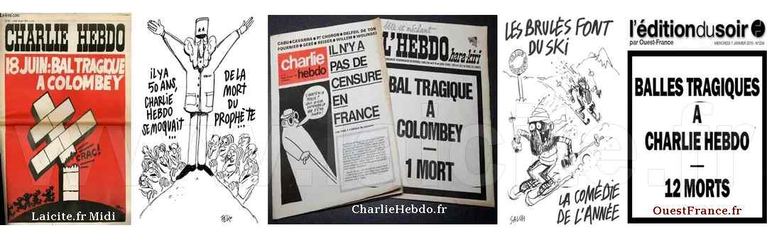 "On peut rire de tout mais pas avec tout le monde" CharlieHebdo, HaraKiri, OuestFrance par Laicite.fr Midi