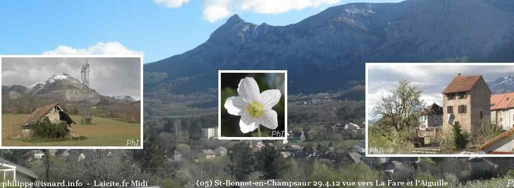St-Bonnet-en-Champsaur (05) vers La Fare et l'Aiguille 29.4.12 © PhI