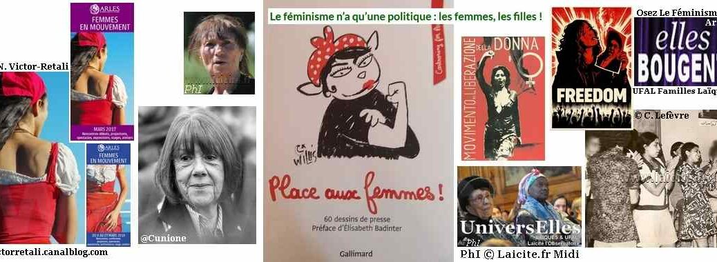 Le Féminisme n'a qu'une Politique : les Femmes, les Filles ! PhI © Laicite.fr Midi